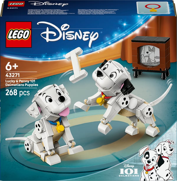 LEGO Disney 43271 101 dalmatinervalpar: Fläck och Pipsa