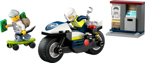 LEGO City 60455 Polisjaktsmotorcykel