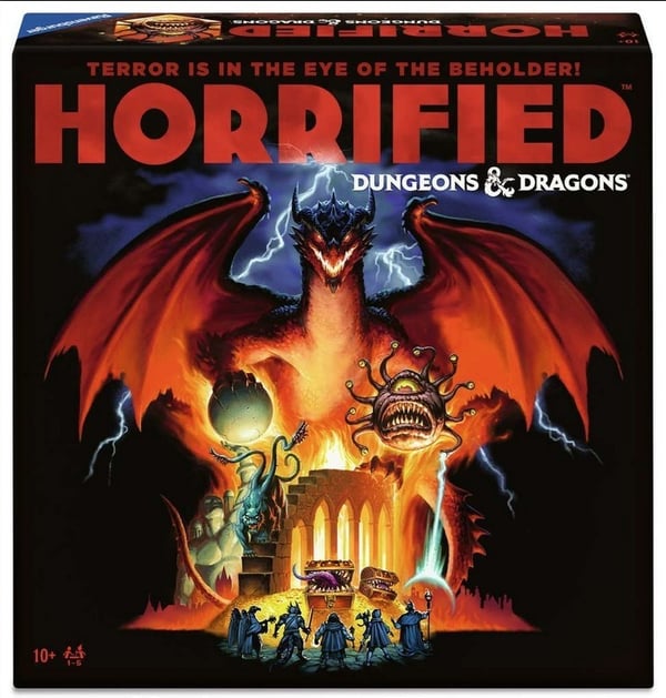 Ravensburger Horrified Dungeons & Dragons, Engelskspråkig