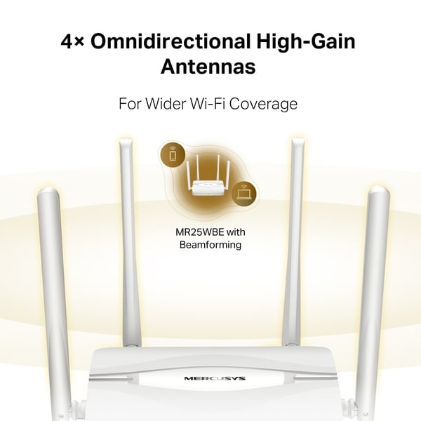 Mercusys MR25WBE Dual-Band Wi-Fi 7-router