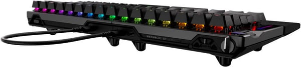 Asus ROG Falcata Ace spel­tangentbord, svart