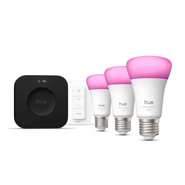 Philips Hue Startpaket, White and Color Ambiance, E27