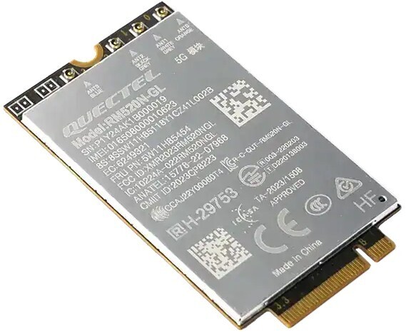 Lenovo ThinkPad Quectel RM520N-GL 5G M.2 WWAN-kort