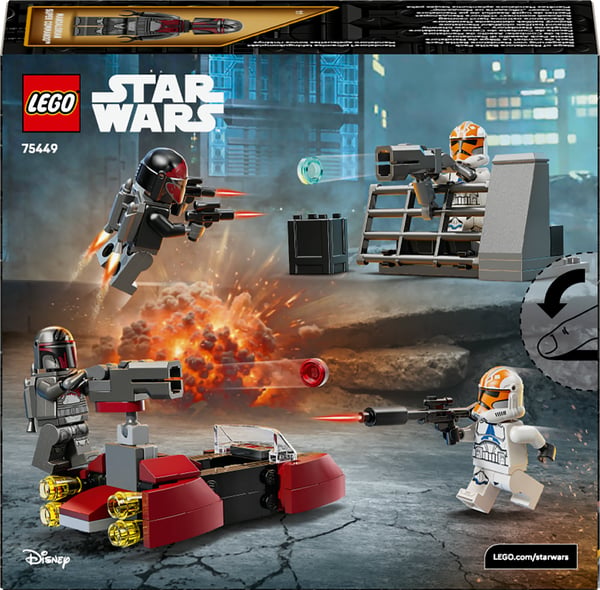 LEGO Star Wars TM 75449 Mandaloranska belägringen - stridspaket