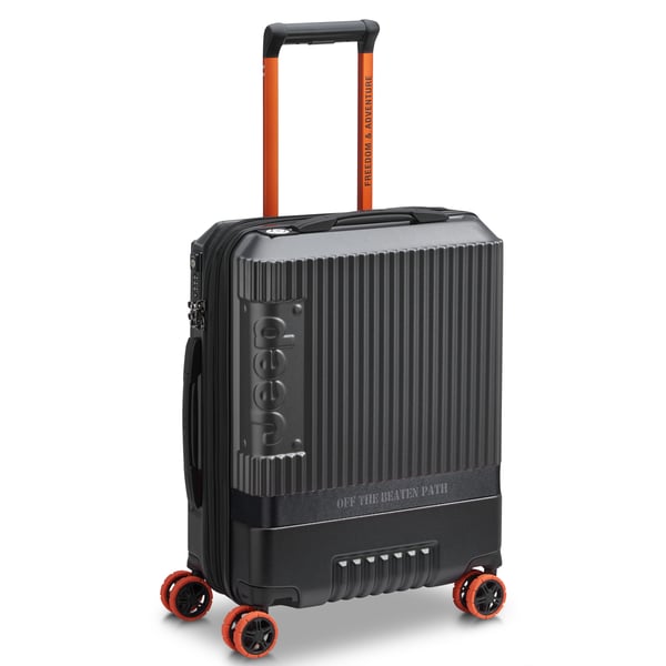 Delsey Jeep JH001A Kabinväska Slim resväska, 55 cm, grå
