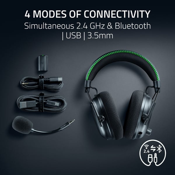Razer Blackshark V3 Pro Xbox trådlösa gaming-headset, svart