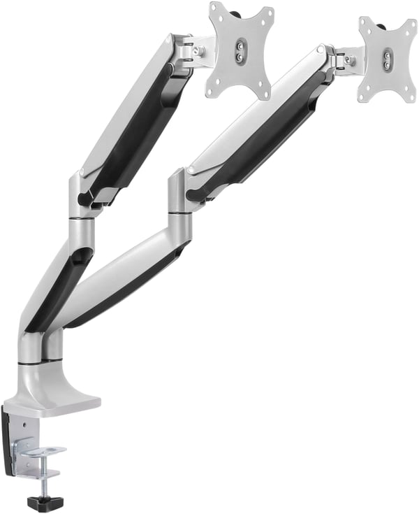 Mozi Dual Display Gas Spring Desk Stand - skrivbordstativ för två skärmar