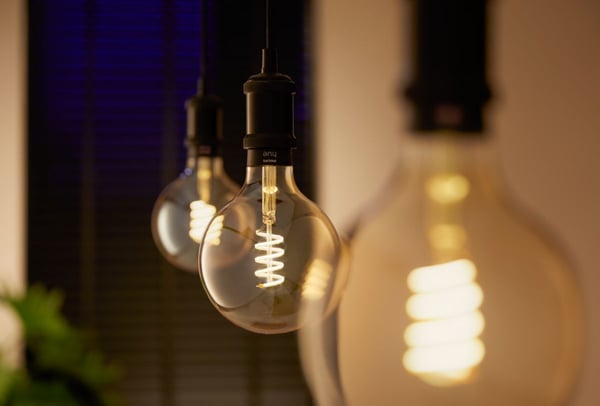Philips Hue -filamentintelligent lampa, White ambiance Filament Globe, E27, 12,5 cm
