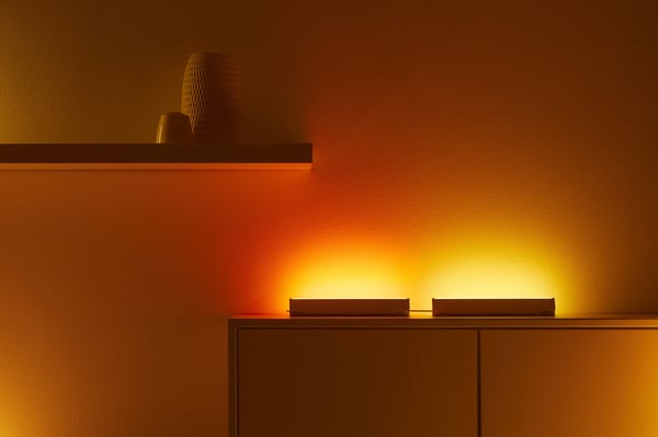 WiZ Bar Linear Light Dual -ljusstång smart belysning, 2-delad, RGBW, Wi-Fi