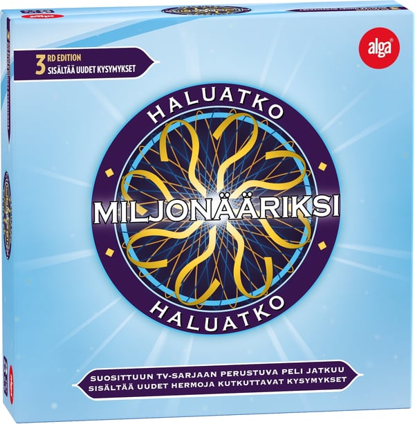 Alga Vill du bli miljonär 3rd Edition -brädspel