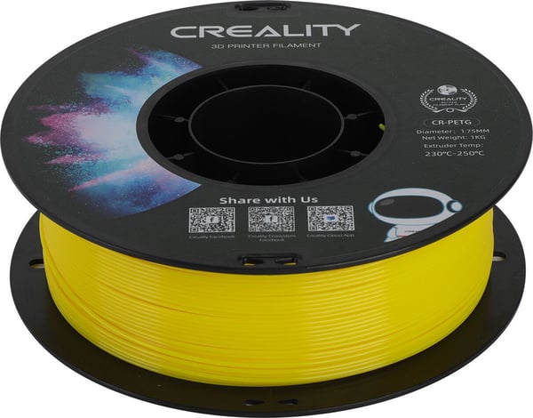 Creality CR-PETG filament 3D-skrivare, 1,75 mm, gul