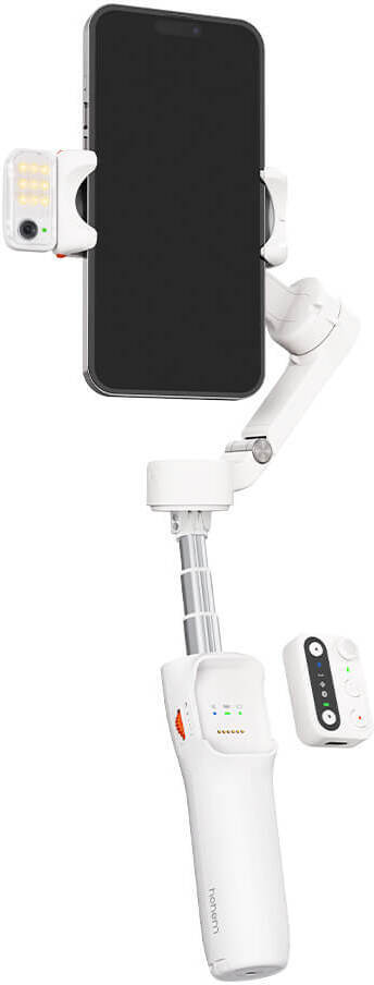 HOHEM iSteady V3 AI Kit gimbal för mobiltelefon, vit
