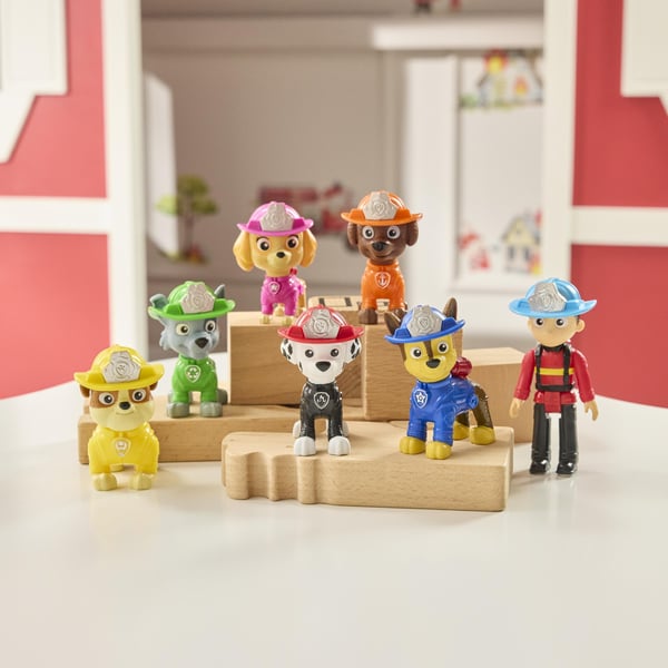 PAW Patrol Brandräddningsfigurpaket, 7 st
