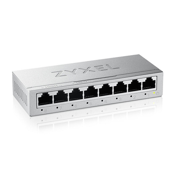 Zyxel GS-108B V5 8-portig gigabit-switch