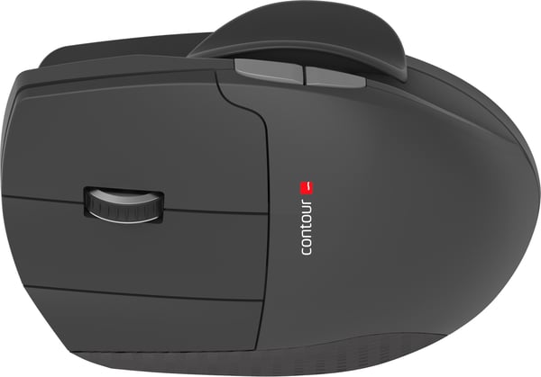 Contour Wireless Unimouse Left - trådlös justerbar lodrät mus för vänsterhänta