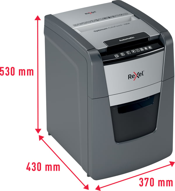 Rexel Optimum 100X automatisk papirklipper, P4