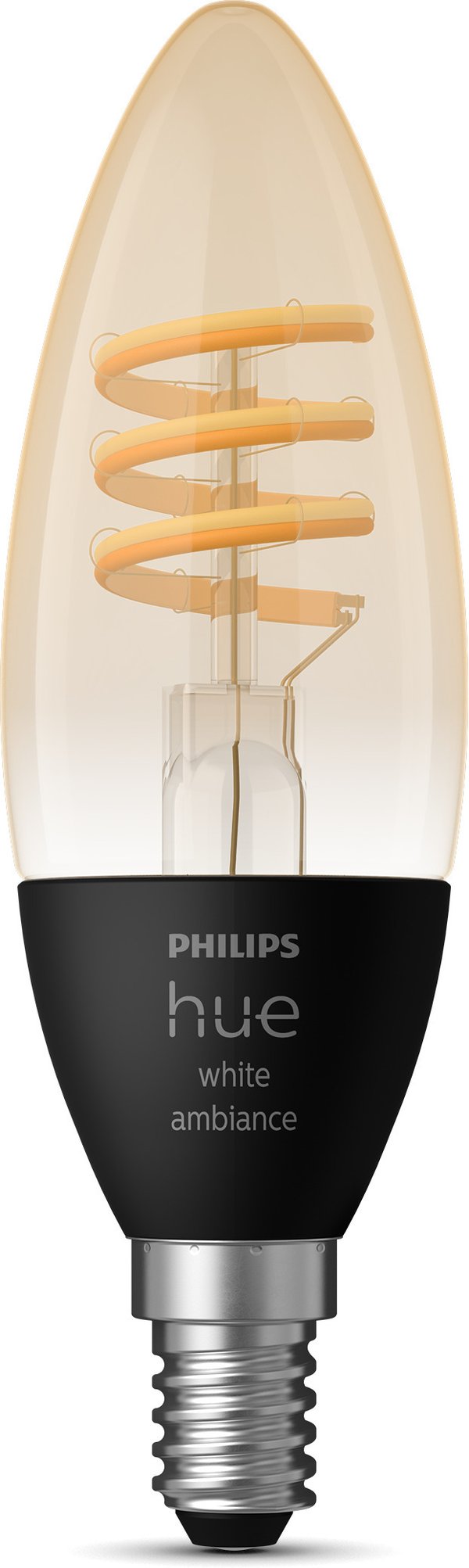 Philips Hue -filament intelligent lampa, White Ambiance Filament, E14