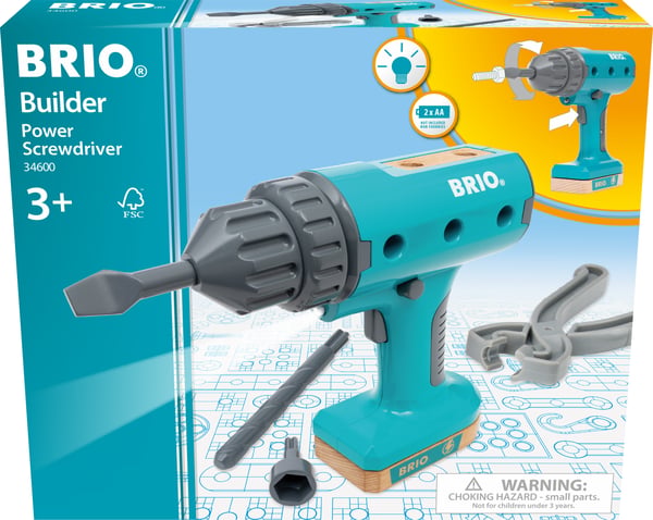 BRIO Builder 34600 - Byggsats skruvmejsel