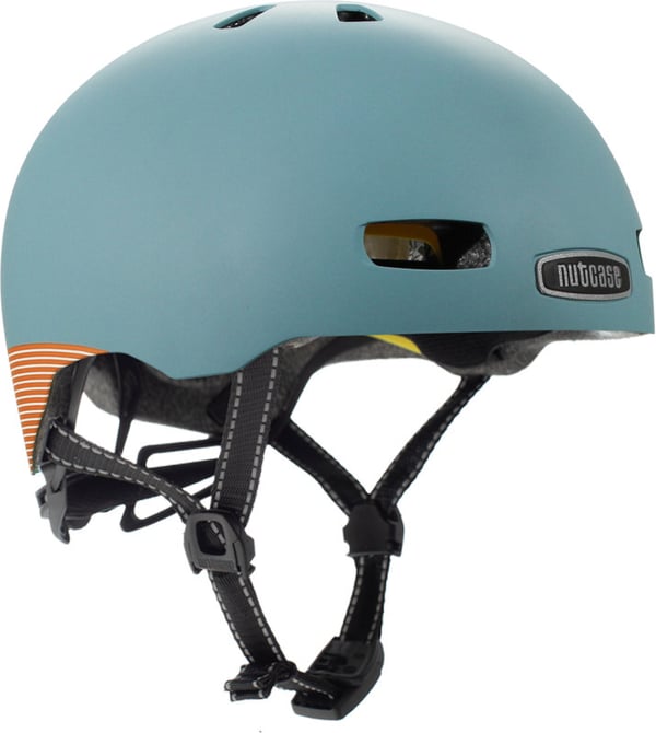 Nutcase Street Blue Steel Mips cykelhjälm, M