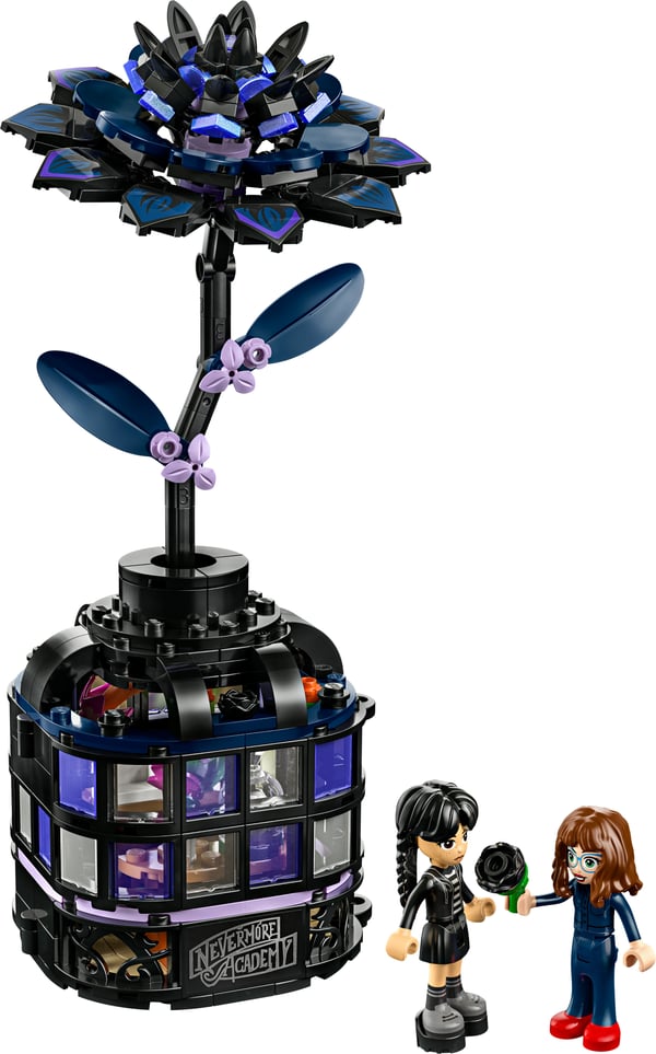 LEGO Wednesday 76784 - Svart dahlia