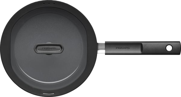 Fiskars Hard Face stekpanna med lock 24 cm