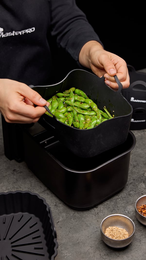Bergner Airfryer silikonform 13 x 19,5 cm
