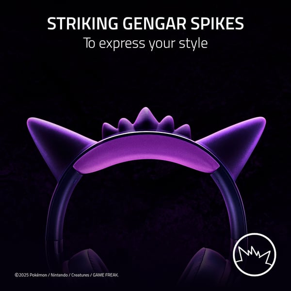 Razer Kraken Kitty V2 Pokemon Gengar Specialutgåva