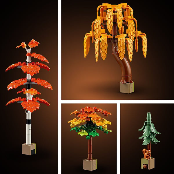 LEGO Ikoner 11372 Höstigt stugträdgård
