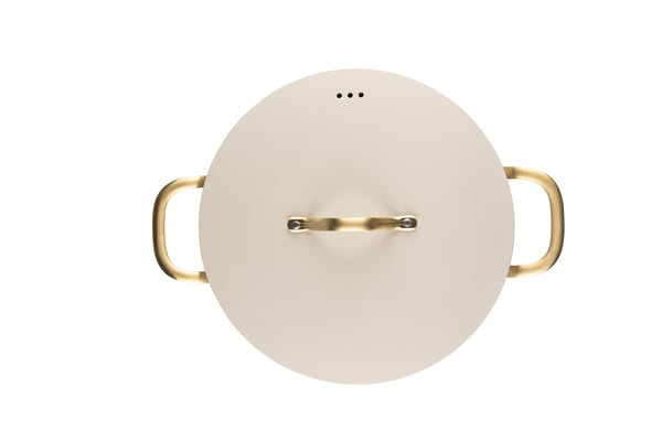 Heirol Royal Pearl stekgryta med lock, 28 cm, 4,1 l