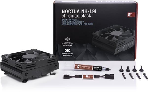 Noctua NH-L9i chromax.black - lavprofil processor køler