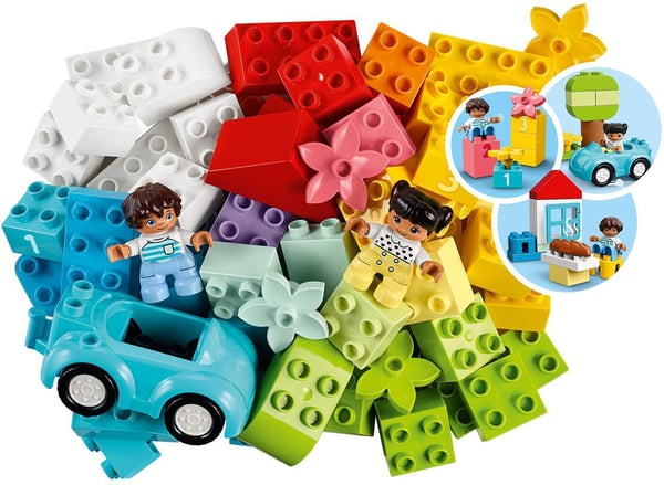 LEGO DUPLO Classic Klosslåda 10913 Byggleksak (65 delar)