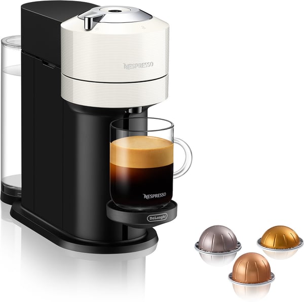 Nespresso Vertuo Next -kapselmaskine, hvid