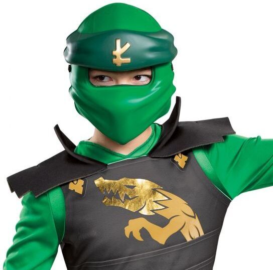 LEGO Ninjago Lloyd Classic Legacy - maskeraddräkt, storlek M, 127-136 cm
