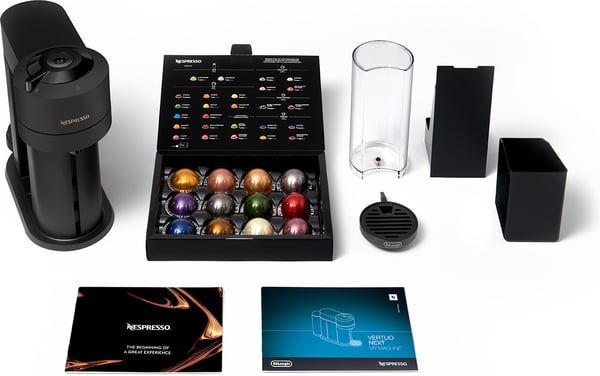 Nespresso Vertuo Next kapselmaskin, mattsvart