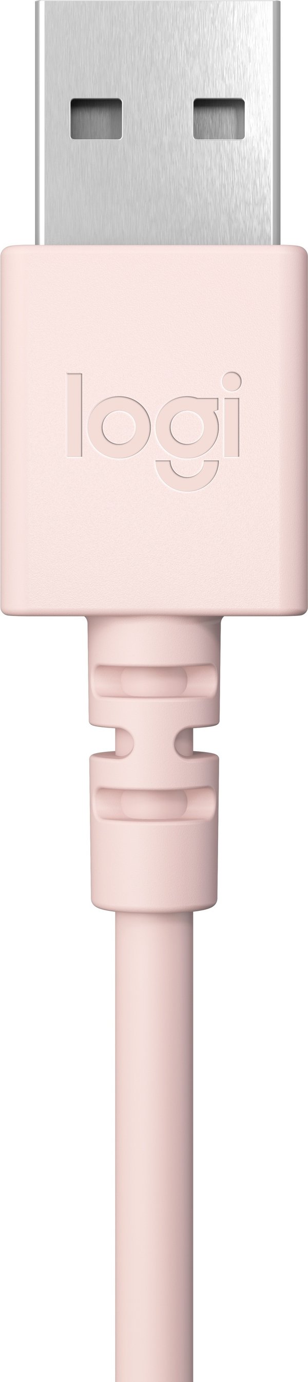 Logitech H390 hovedtelefonmikrofon, pink
