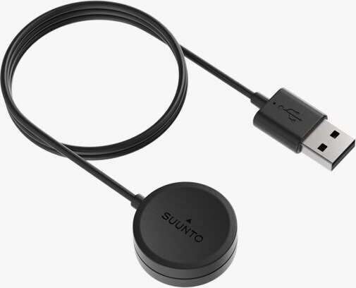 Suunto opladningskabel Peak Pro, sort