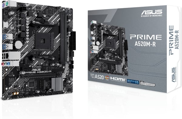 Asus PRIME A520M-R mATX-moderkort