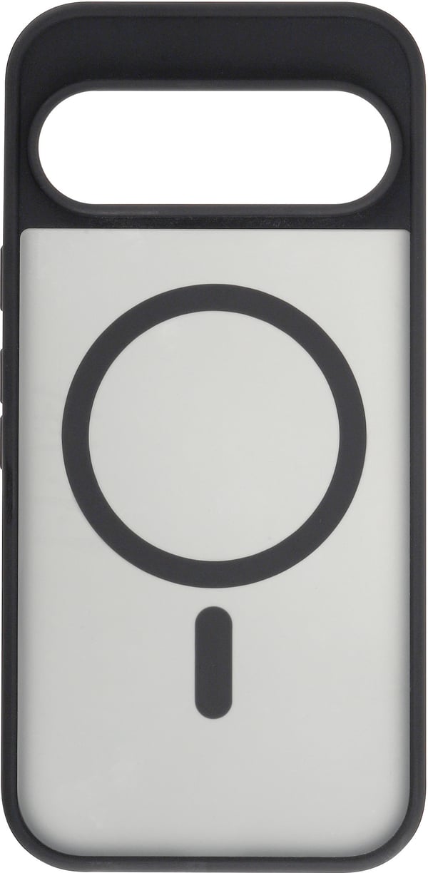 FoneKit Magnetisk Soft Touch-skyddsfodral, Google Pixel 9, svart/grå