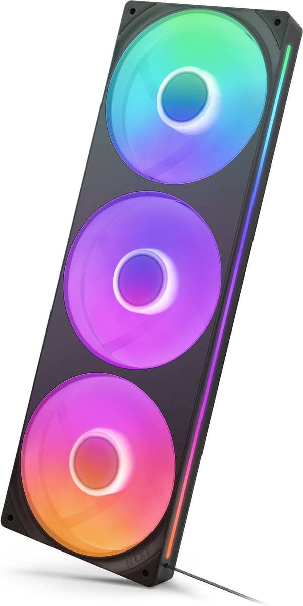 NZXT F360 RGB CORE-fläkt, 3 * 120 mm, svart