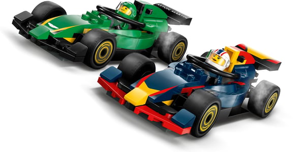 LEGO City 60445 – F1-lastbil og F1-biler RB20 og AMR24