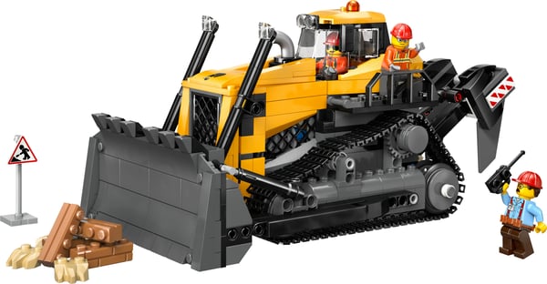 LEGO City 60466 Gul bulldozersläp
