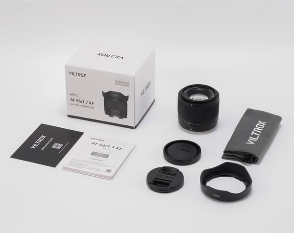 Viltrox AF 56mm F1.7 XF objektiv, Fujifilm X-Mount