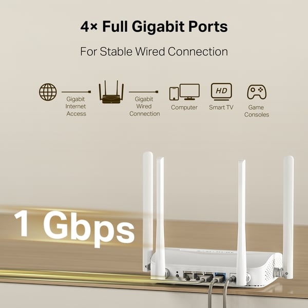Mercusys MR25WBE Dual-Band Wi-Fi 7-router