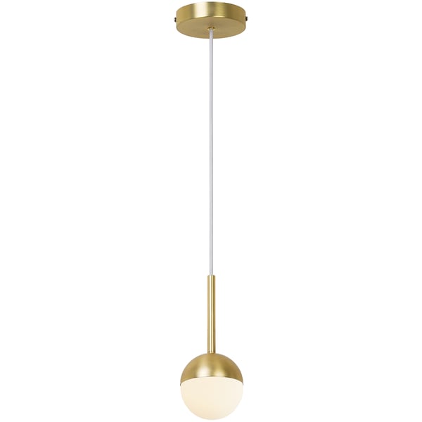 Nordlux Contina pendellampa, mässing