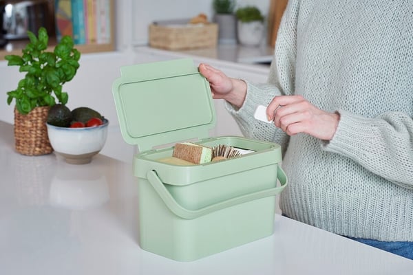 SmartStore Collect 5 l biologisk avfallskärl, grön