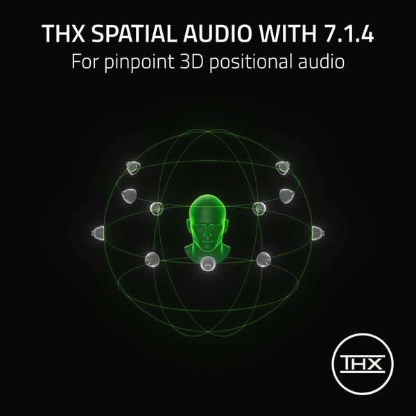 Razer Blackshark V3 Pro Xbox trådlösa gaming-headset, svart