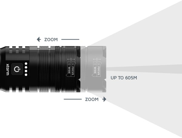 Xtorm Flashlight Power Bank 20 W ficklampa / powerbank, 10500 mAh