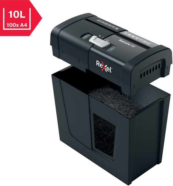 Rexel Secure X6 - papirskrædder