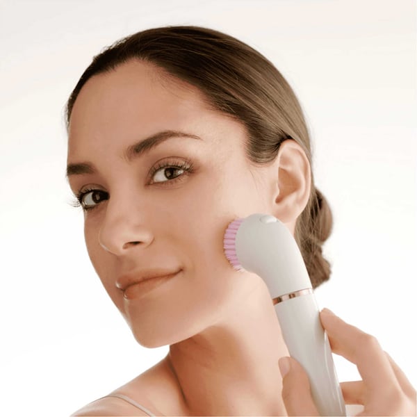 Braun FaceSpa Pro 912 - ansigtsrensning apparat, hvid/bronz