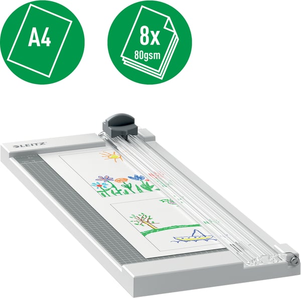 Leitz Precision Home -pappersskärare, A4